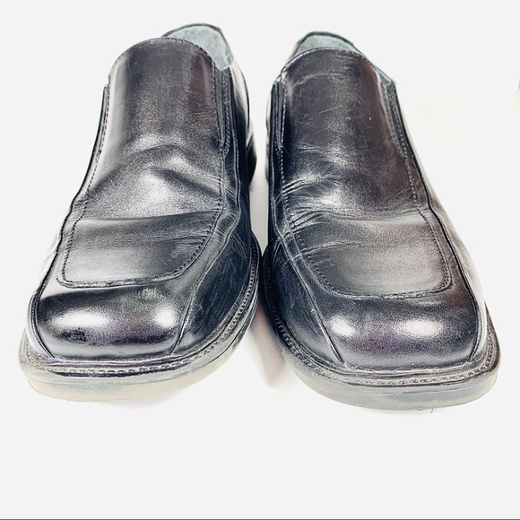 Dockers Loafers Slip on Pro Style Leather Black 9 - Picture 4 of 6